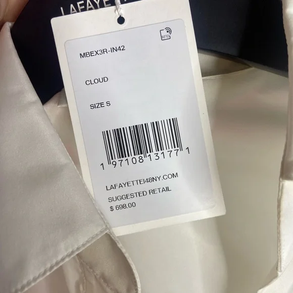 Collared Wrap Front BodysuitLafayette 148 NYC